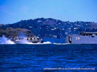 Military Hovercraft - the LCAC with the United States Navy